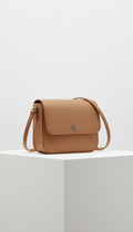 Minimalist Leather Crossbody with Magnetic Closure