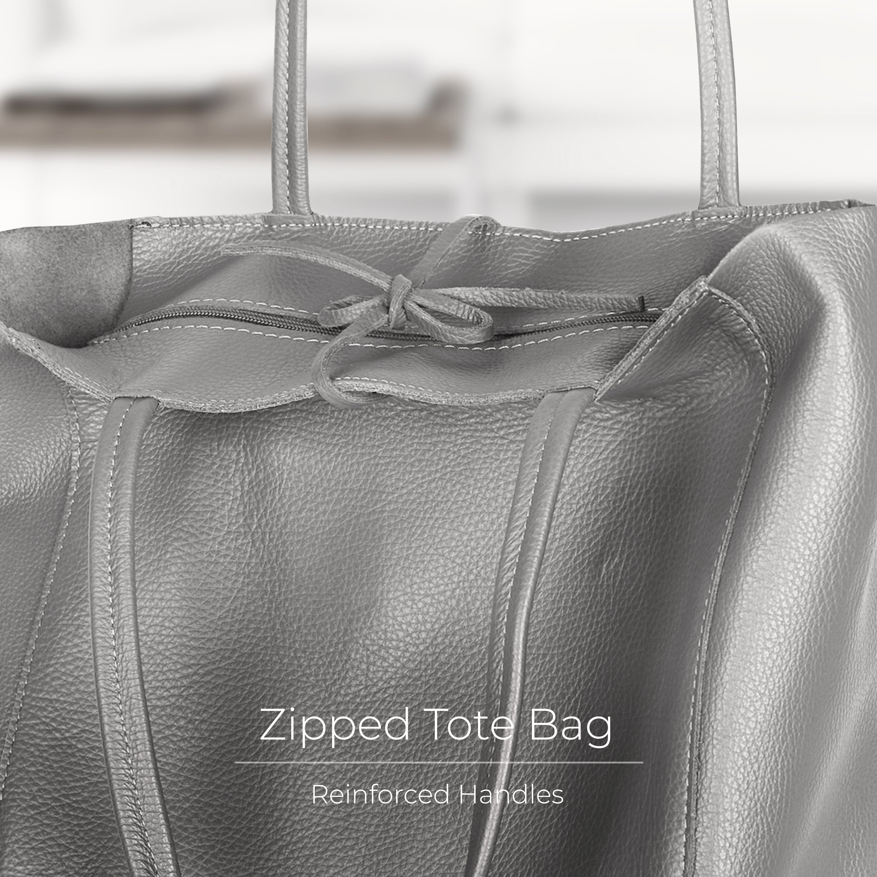 Italian Full-Grain Leather Tote Bag | Firenze