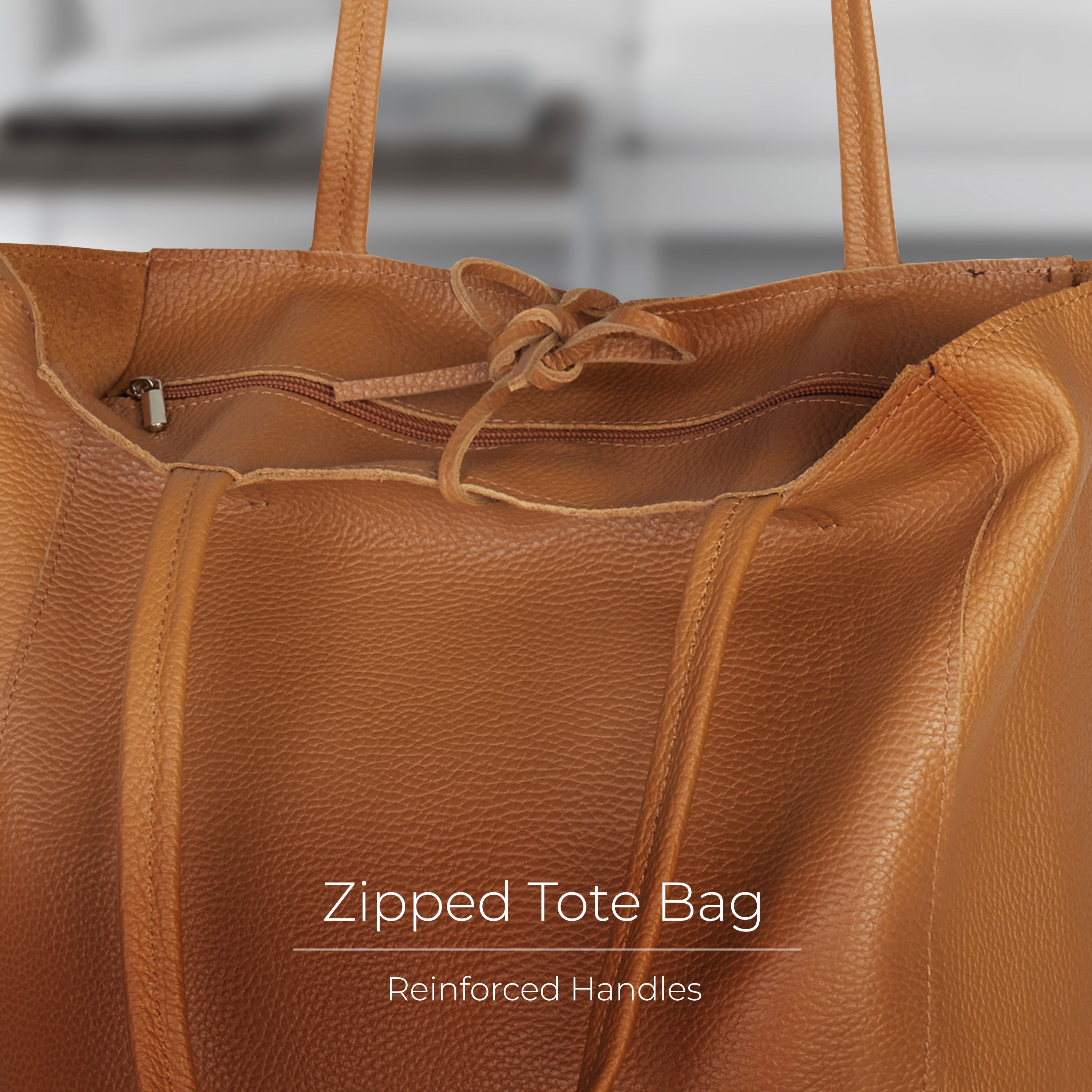 Italian Full-Grain Leather Tote Bag | Firenze